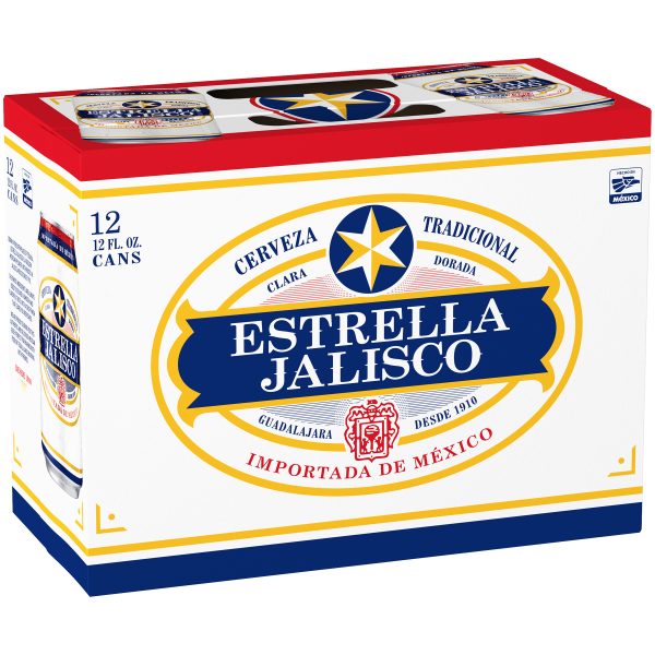Estrella Jalisco 12 pack Botella Vidrio 12oz